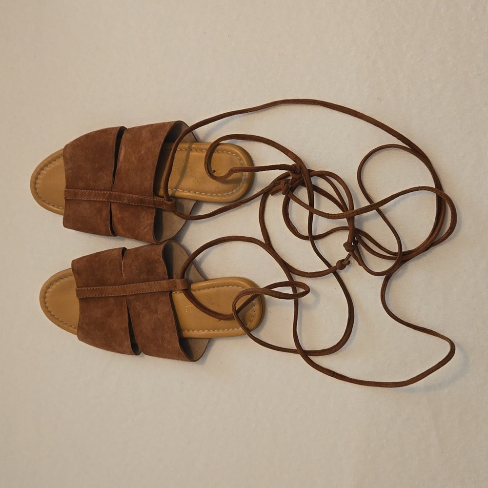 Strappy Leather Sandals Made in India